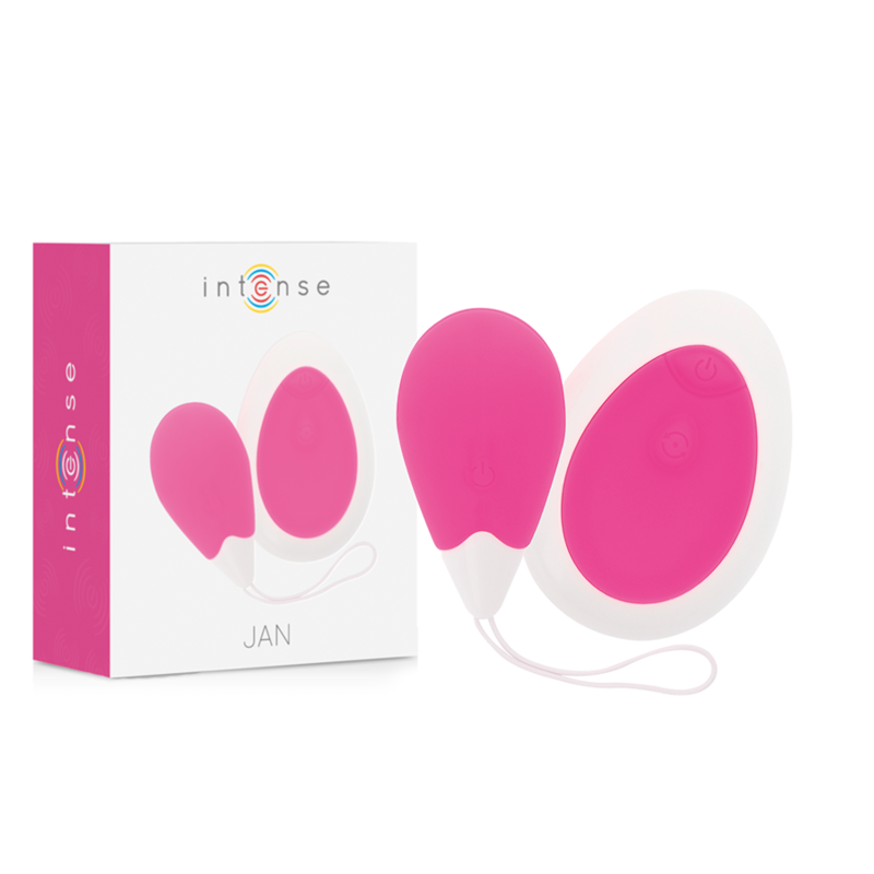 INTENSE - JAN EGG VIBRATOR REMOTE CONTROL PINK - Amore24