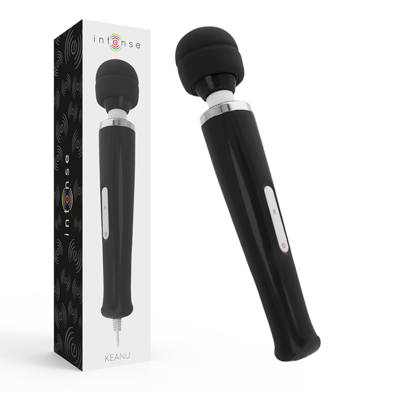 INTENSE - KEANU WAND BLACK MASSAGER - Amore24