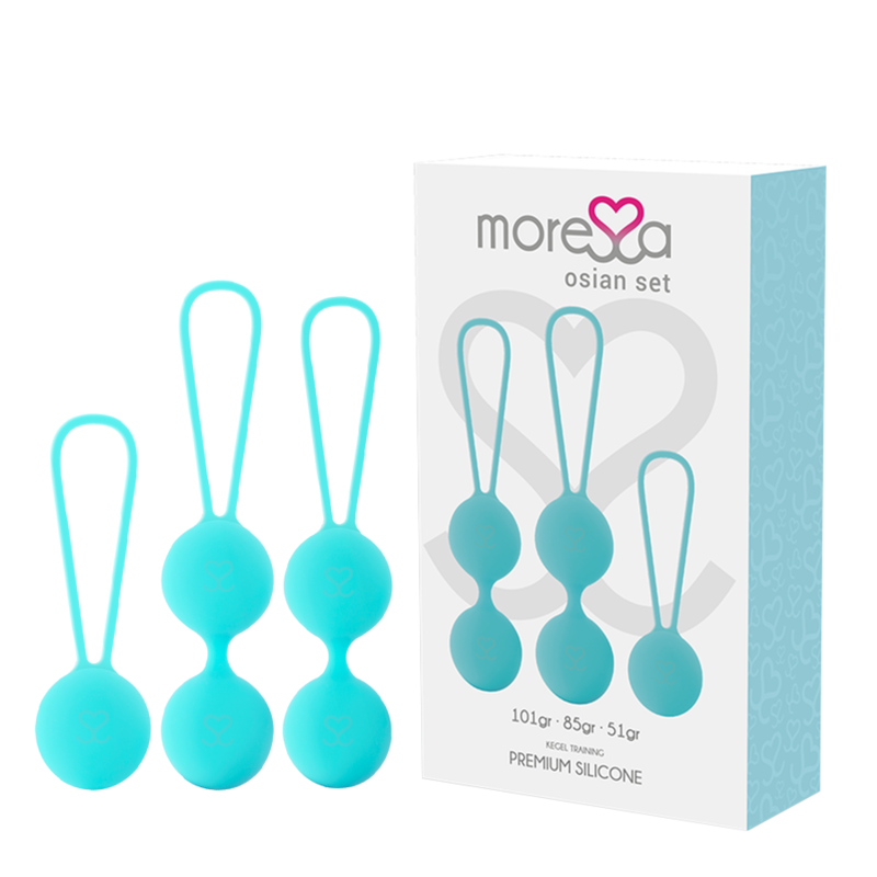 MORESSA - OSIAN SET PREMIUM TURQUOISE SILICONE - Amore24