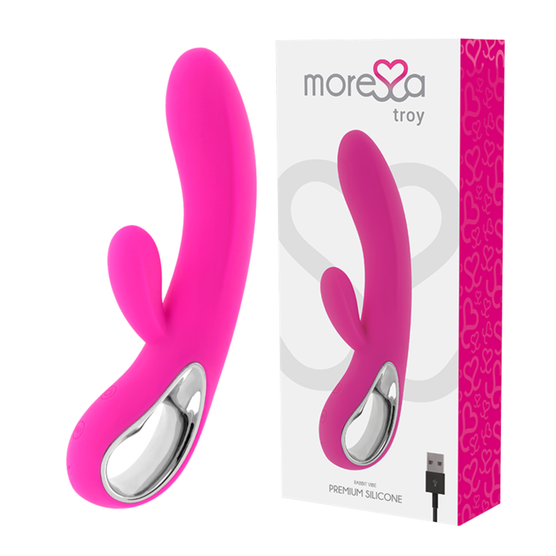 MORESSA - TROY PREMIUM SILICONE RECHARGEABLE - Amore24