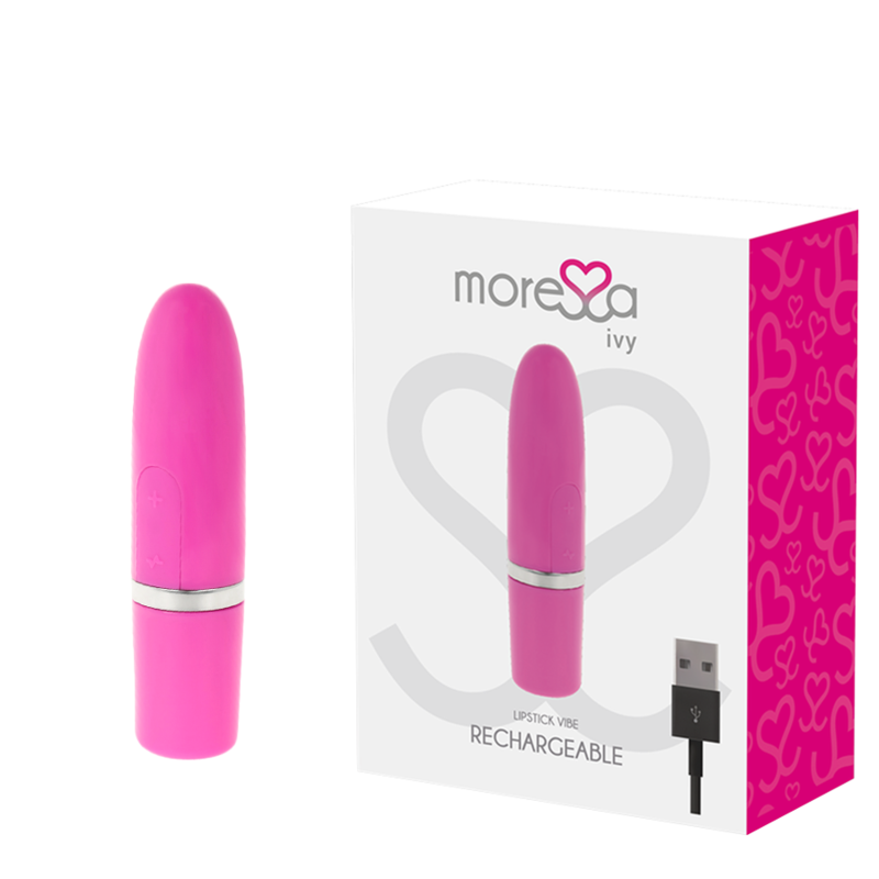 MORESSA - IVY VIBRATOR STIMULATOR TRAVEL PINK - Amore24
