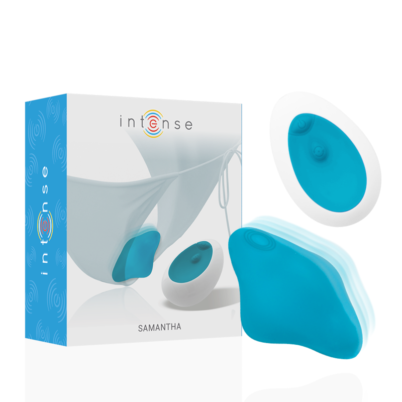 INTENSE - SAMANTHA PANTIE REMOTE CONTROL BLUE - Amore24