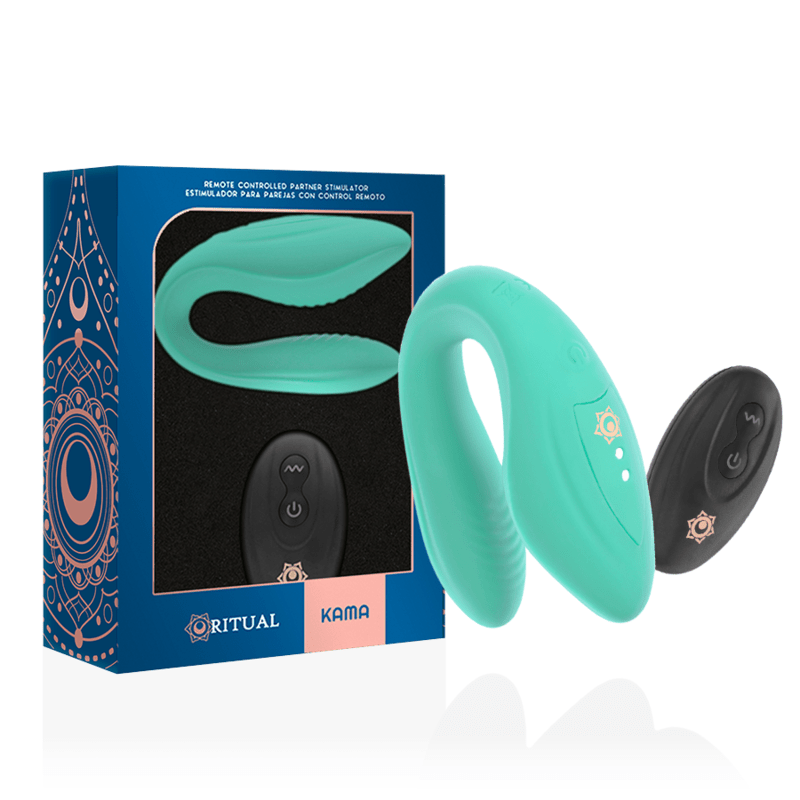 RITHUAL - KAMA REMOTE CONTROL FOR COUPLES AQUA - Amore24
