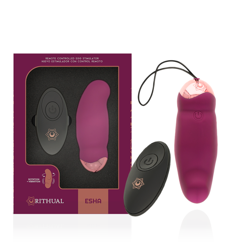 RITHUAL - ESHA EGG REMOTE CONTROL SYSTEM ROTATION + VIBRATION - Amore24