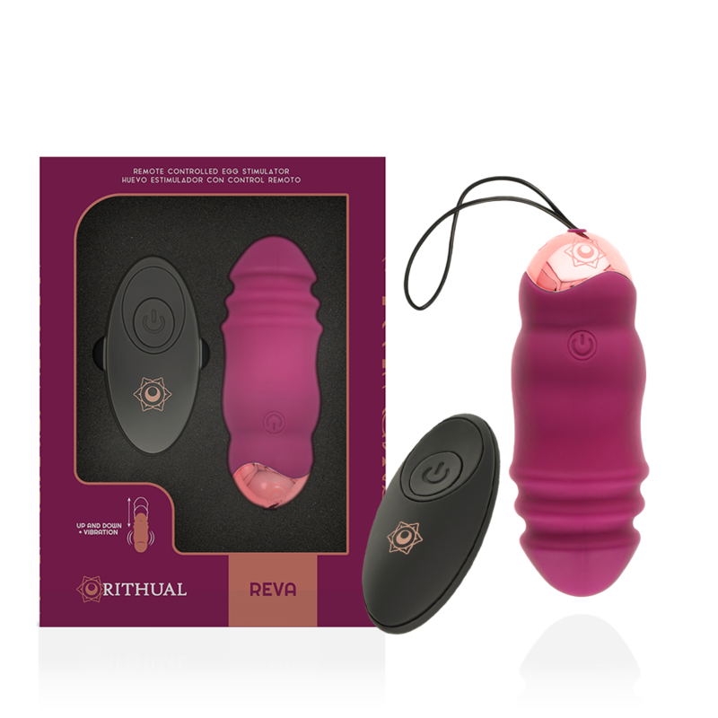 RITHUAL - REVA EGG REMOTE CONTROL UP&DOWN SYSTEM + VIBRATION - Amore24