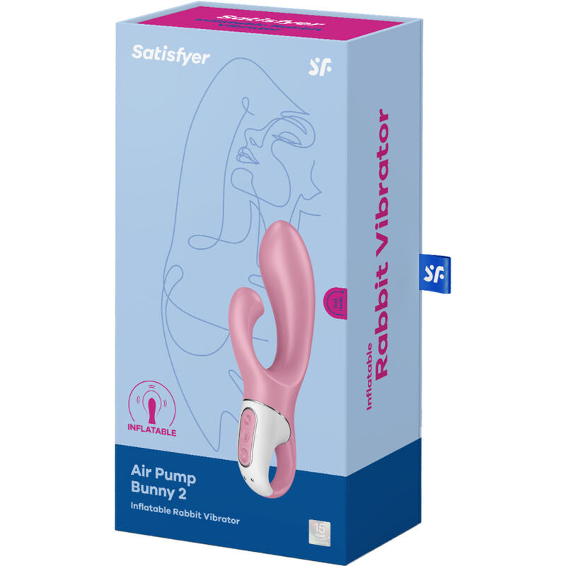 SATISFYER - AIR PUMP BUNNY 2 PINK - Amore24