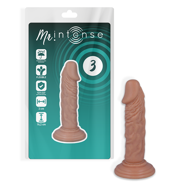 MR INTENSE - 3 REALISTIC COCK 16.2 CM -O- 3 CM - Amore24