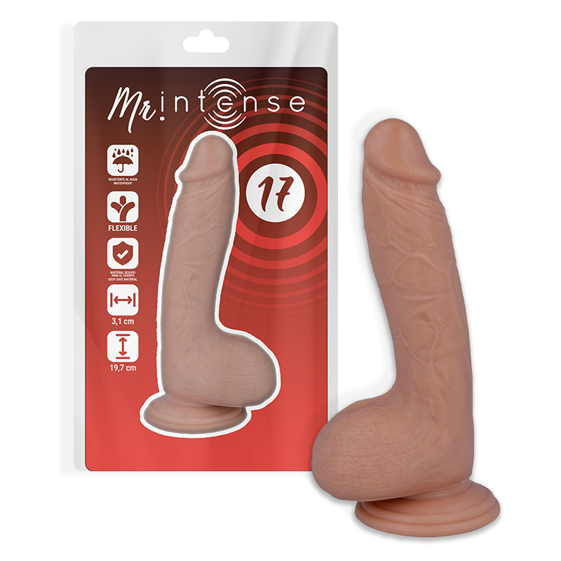 MR INTENSE - 17 REALISTIC COCK 19.7 CM -O- 4.1 CM - Amore24