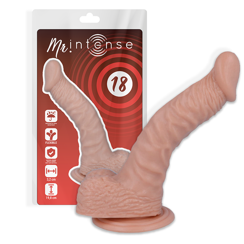MR INTENSE - 18 REALISTIC COCK 19.8 CM -O- 3.2 CM - Amore24