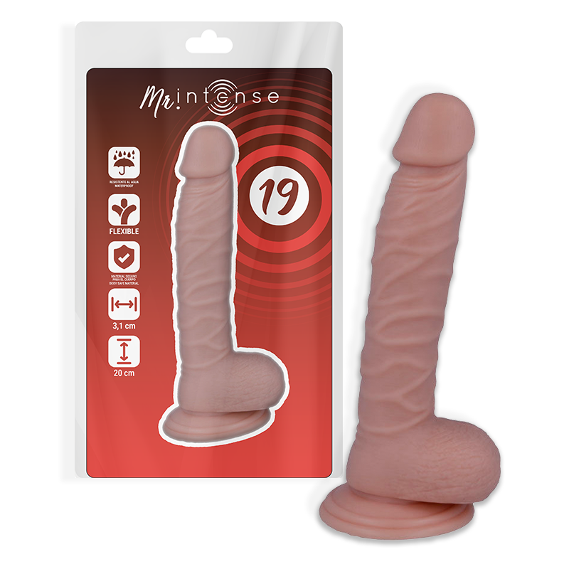 MR INTENSE - 19 REALISTIC COCK 20 CM -O- 3.1 CM - Amore24