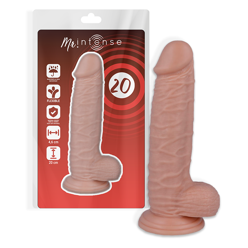 MR INTENSE - 20 REALISTIC COCK 20 CM -O- 4.6 CM - Amore24