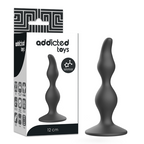 ADDICTED TOYS - ANAL SEXUAL PLUG 12 CM BLACK - Amore24