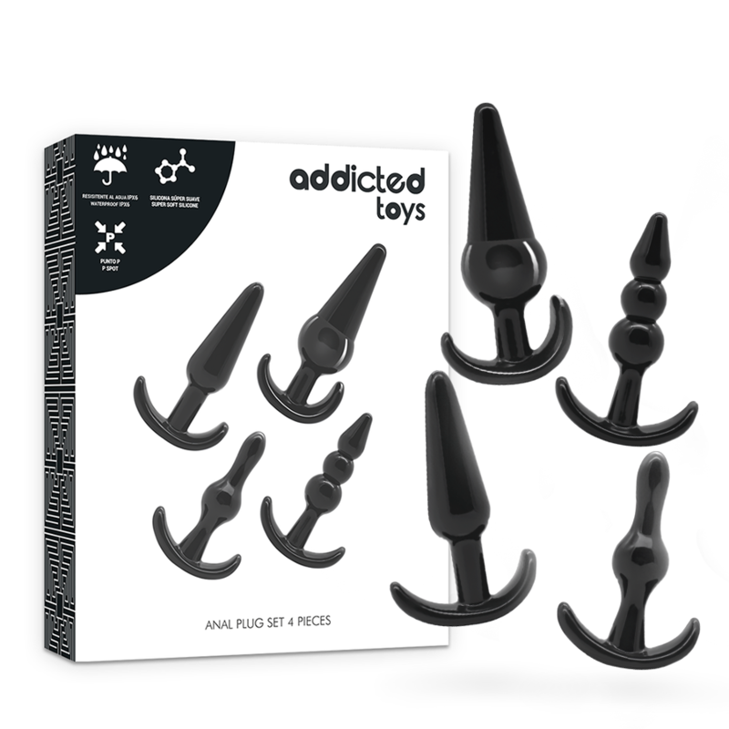 ADDICTED TOYS - SET 4 ANAL PLUGS - Amore24