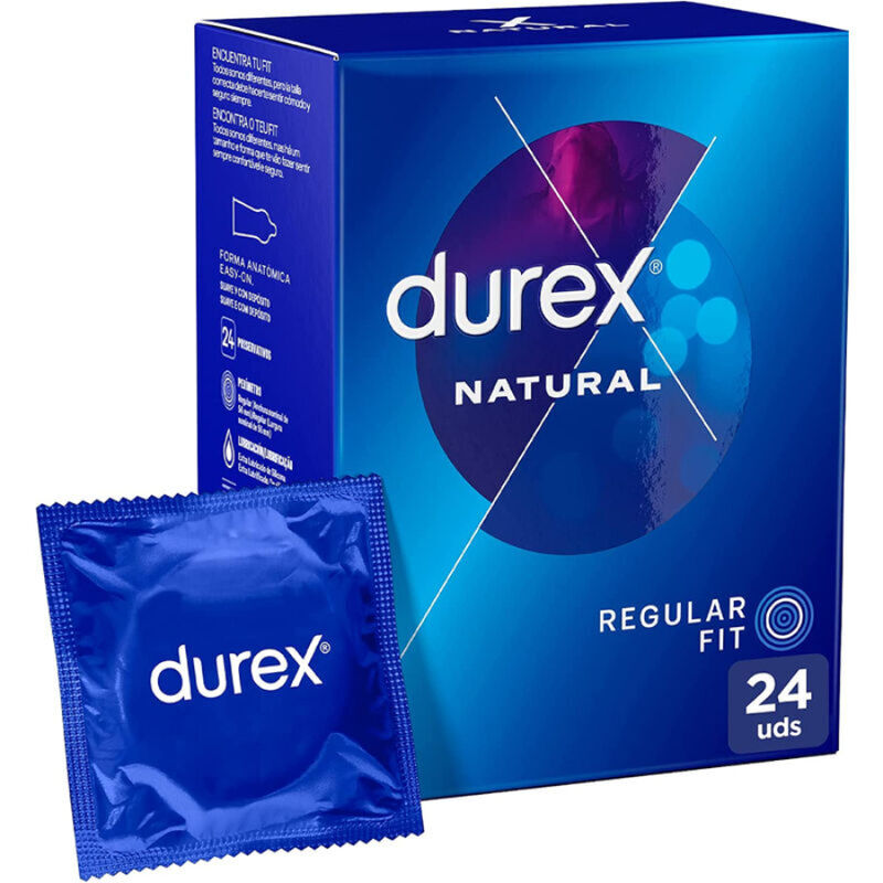 DUREX - NATURAL PLUS 24 UNITS - Amore24