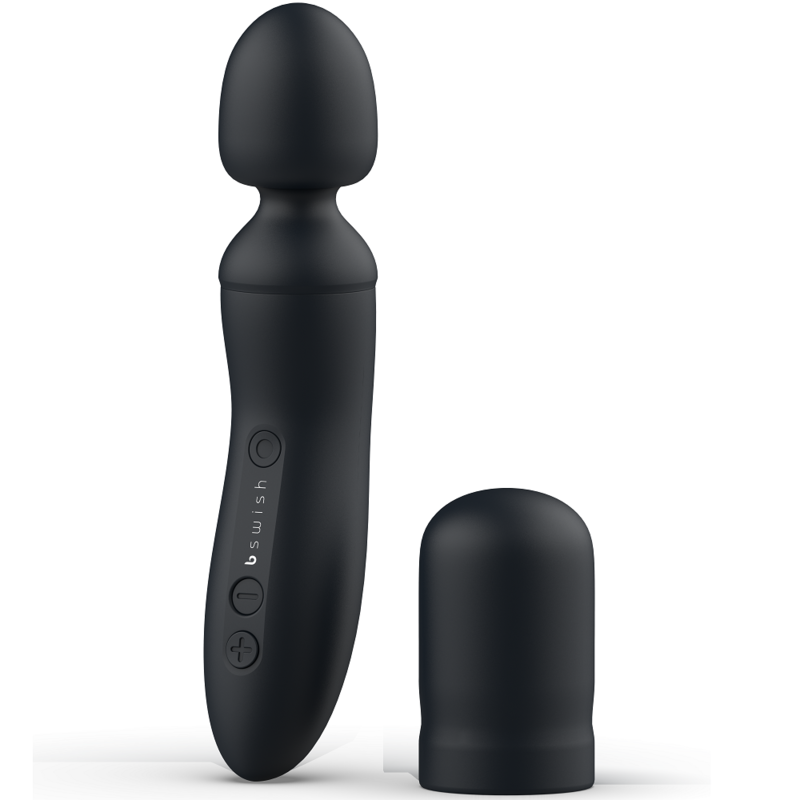B SWISH - BTHRILLED VIBRATOR WAND PREMIUM BLACK - Amore24