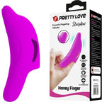 PRETTY LOVE - DELPHINI POWERFUL PURPLE FINGER STIMULATOR - Amore24