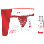 INTT RELEASES - BRAZILIAN RED PANTY WITH PEARLS AND LUBRICATING GEL 50 ML - Amore24