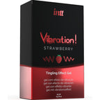 INTT - POWERFUL INTIMATE STIMULANT LIQUID VIBRATING GEL STRAWBERRY 15 ML - Amore24