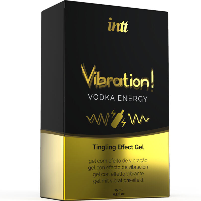 INTT - POWERFUL INTIMATE STIMULANT LIQUID VIBRATING GEL VODKA 15ML - Amore24