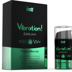 INTT - POWERFUL INTIMATE STIMULANT LIQUID VIBRATING GEL CANNABIS 15ML - Amore24