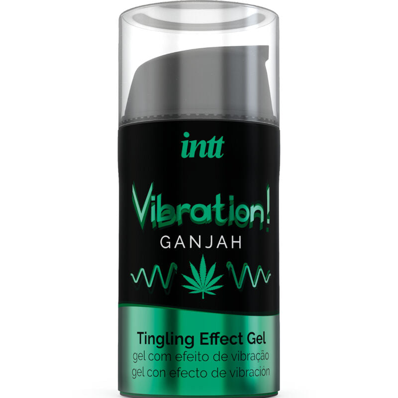 INTT - POWERFUL INTIMATE STIMULANT LIQUID VIBRATING GEL CANNABIS 15ML - Amore24