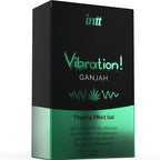 INTT - POWERFUL INTIMATE STIMULANT LIQUID VIBRATING GEL CANNABIS 15ML - Amore24