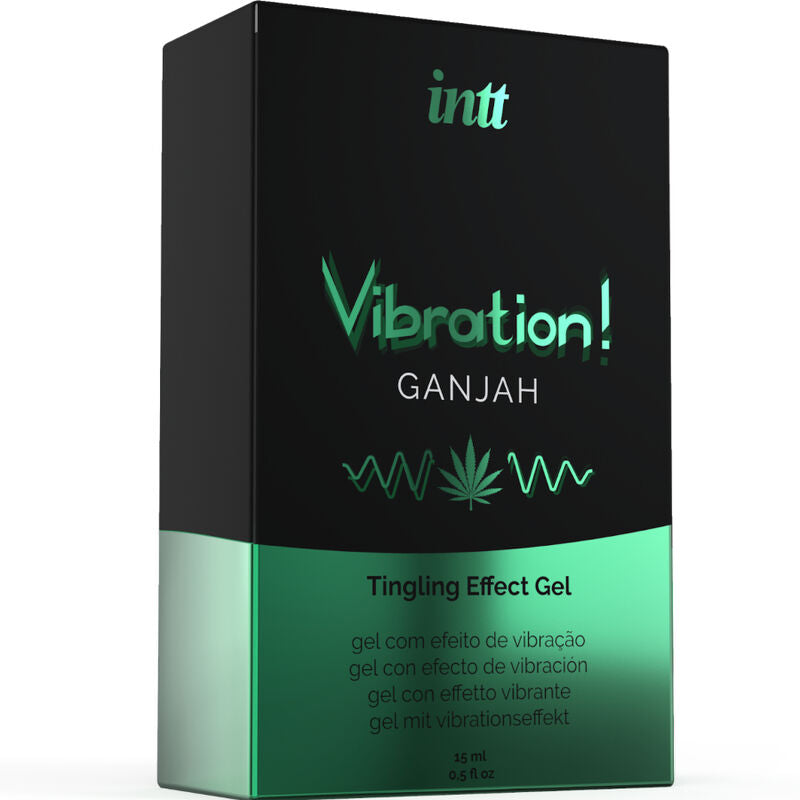 INTT - POWERFUL INTIMATE STIMULANT LIQUID VIBRATING GEL CANNABIS 15ML - Amore24