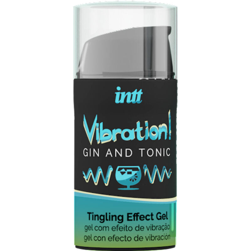 INTT - POWERFUL INTIMATE STIMULANT LIQUID VIBRATOR GEL GIN & TONIC 15ML - Amore24