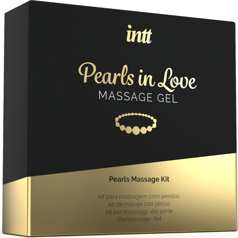 INTT MASSAGE & ORAL SEX - PEARLS IN LOVE WITH PEARL NECKLACE AND SILICONE GEL - Amore24