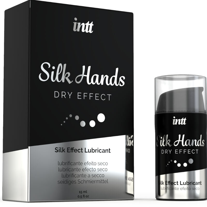 INTT LUBRICANTS - SILK HANDS LUBRICANT CONCENTRATED SILICONE FORMULA 15 ML - Amore24