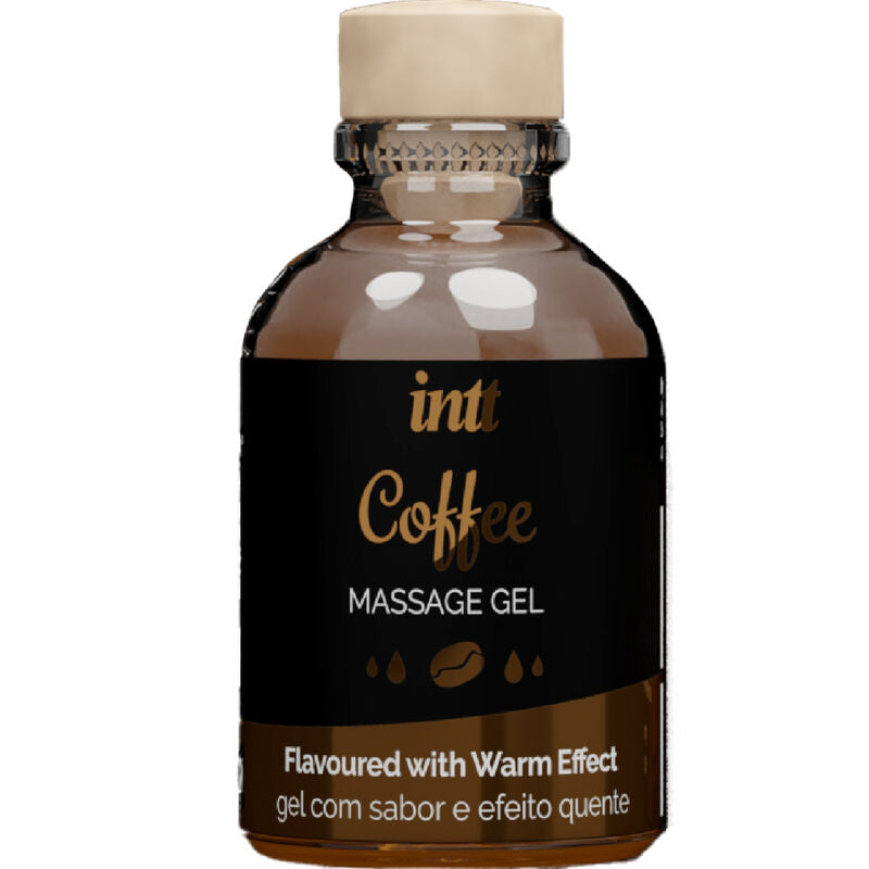INTT MASSAGE & ORAL SEX - HOT EFFECT COFFEE FLAVOR MASSAGE GEL - Amore24