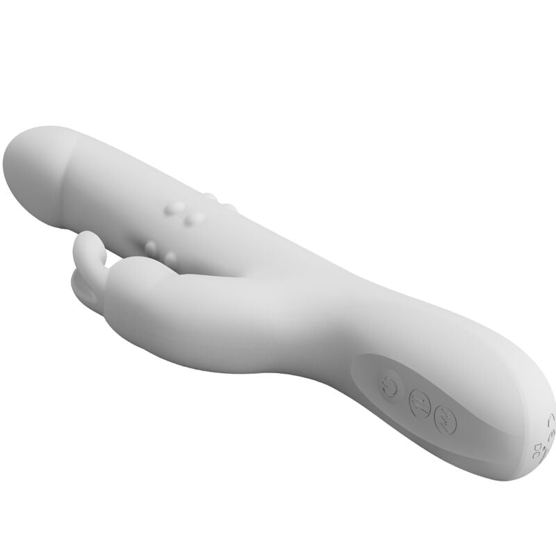 PRETTY LOVE - REESE VIBRATOR WITH SILVER ROTATION - Amore24