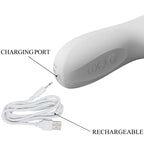 PRETTY LOVE - REESE VIBRATOR WITH SILVER ROTATION - Amore24