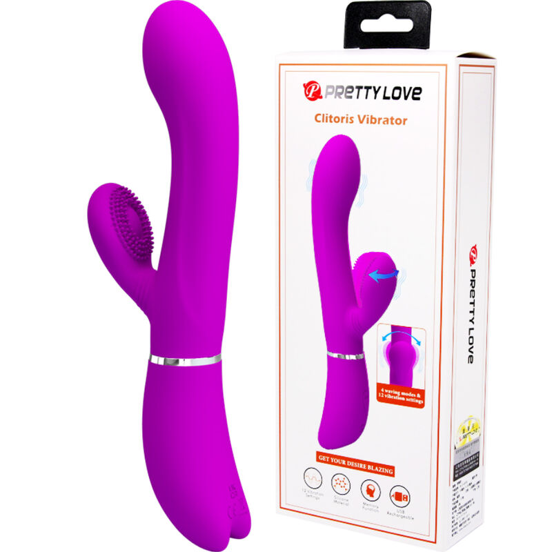 PRETTY LOVE - CLITORIS STIMULATOR VIBRATOR - Amore24
