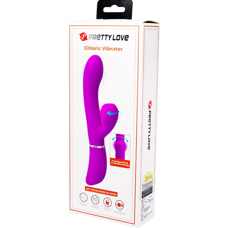 PRETTY LOVE - CLITORIS STIMULATOR VIBRATOR - Amore24