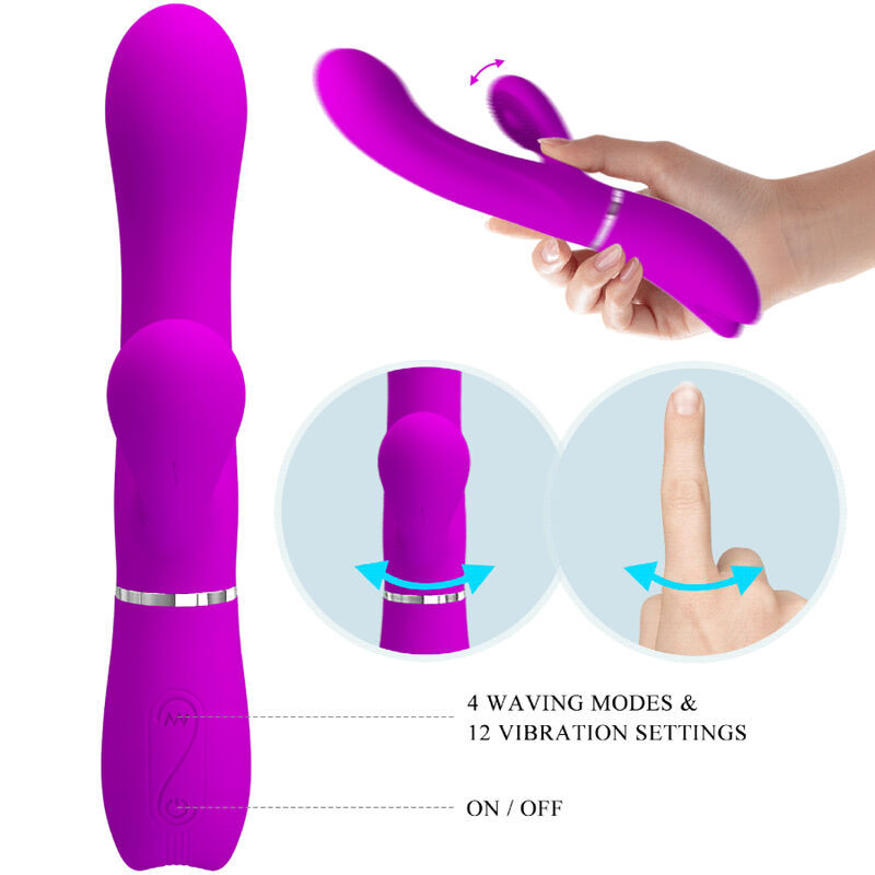 PRETTY LOVE - CLITORIS STIMULATOR VIBRATOR - Amore24