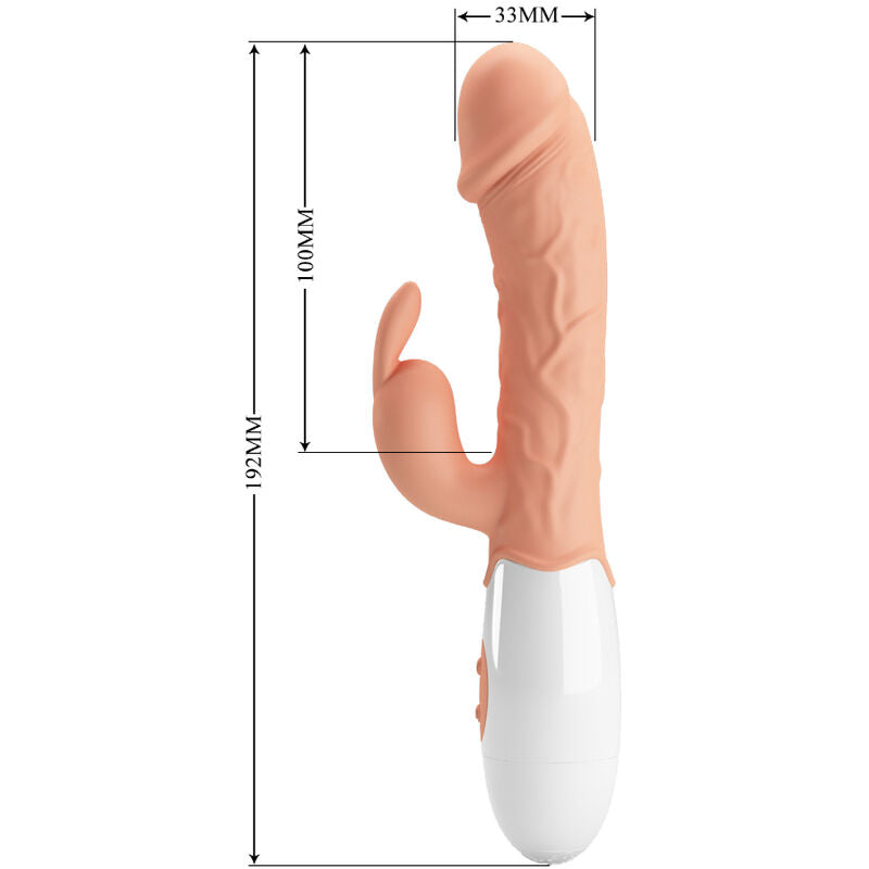 PRETTY LOVE - EASTER BUNNY VIBRATOR WITH STIMULATOR - Amore24