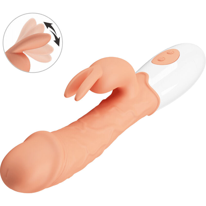 PRETTY LOVE - EASTER BUNNY VIBRATOR WITH STIMULATOR - Amore24