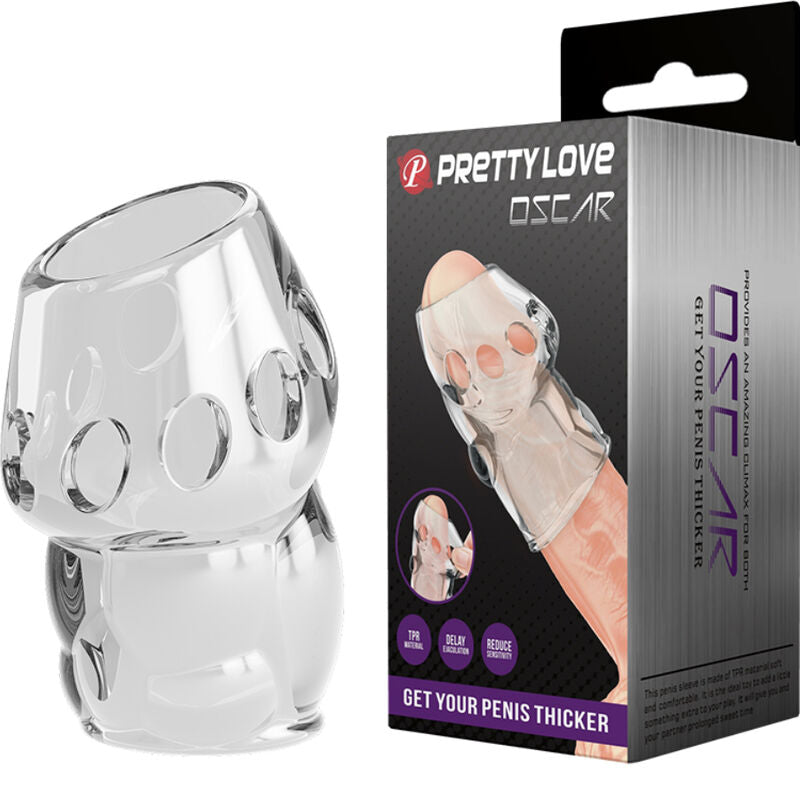 PRETTY LOVE - OSCAR TRANSPARENT PENIS THICKER - Amore24