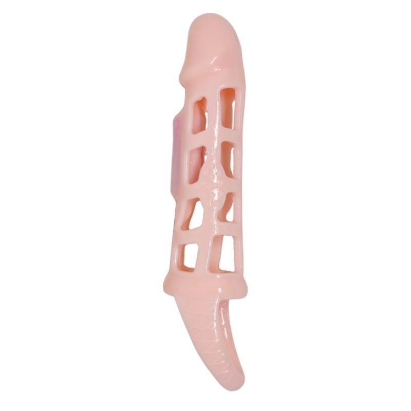PRETTY LOVE - HARRISON PENIS EXTENDER COVER WITH VIBRATION AND STRAP 13.5 CM - Amore24