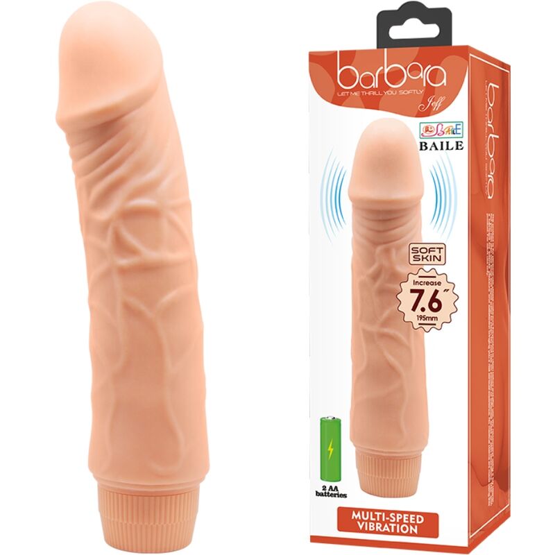 BAILE - BARBARA REALISTIC VIBRATOR 20 CM - Amore24