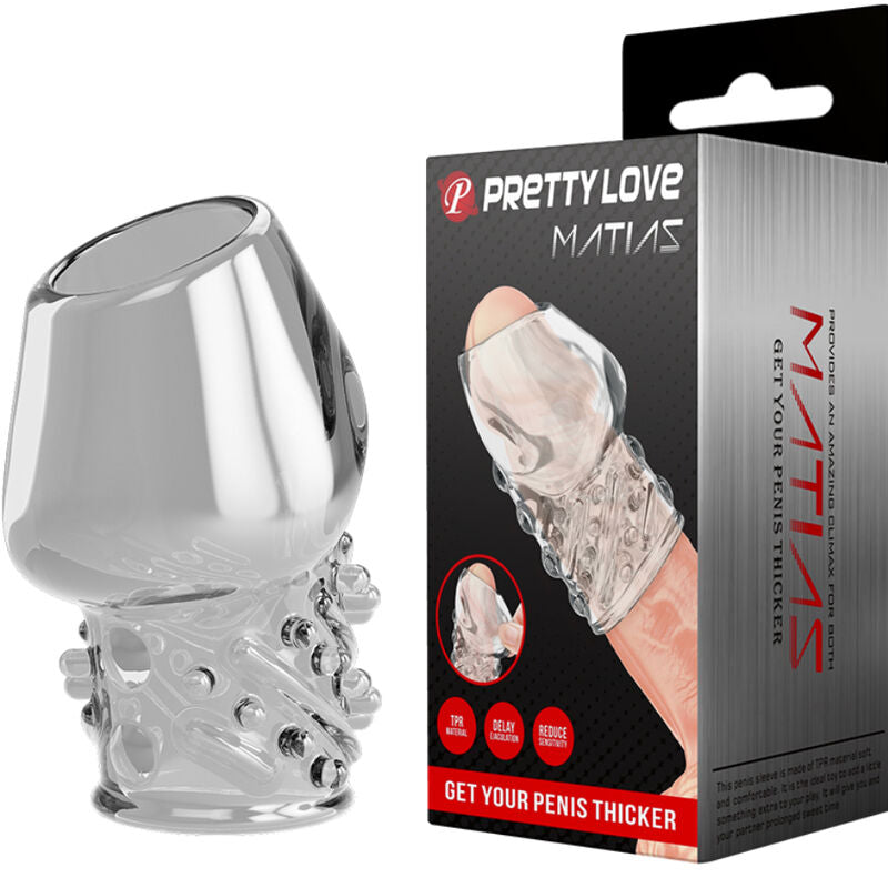 PRETTY LOVE - MATIAS TRANSPARENT PENIS THICKER - Amore24
