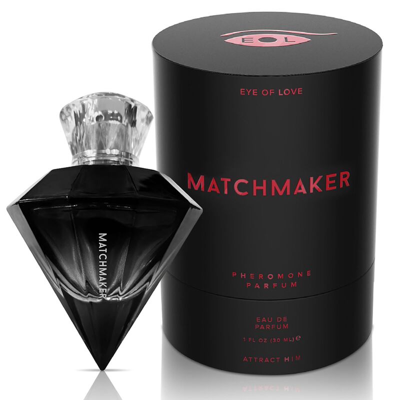 EYE OF LOVE - MATCHMAKER BLACK DIAMOND LGBTQ PERFUME PHEROMONES FOR HIM 30 ML - Amore24