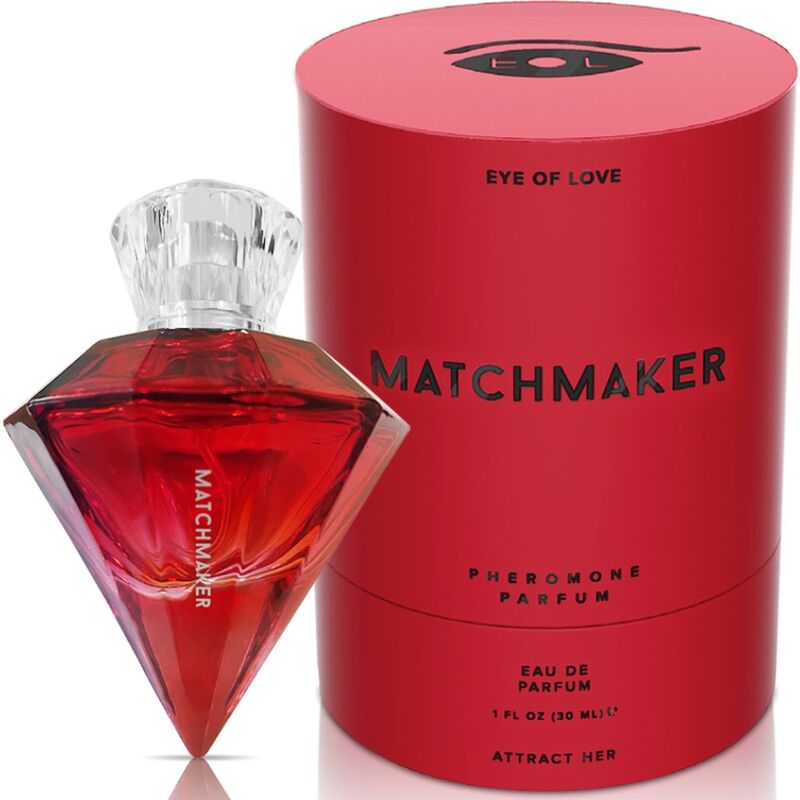 EYE OF LOVE - MATCHMAKER RED DIAMOND LGBTQ PERFUME PHEROMONES FOR HER 30 ML - Amore24