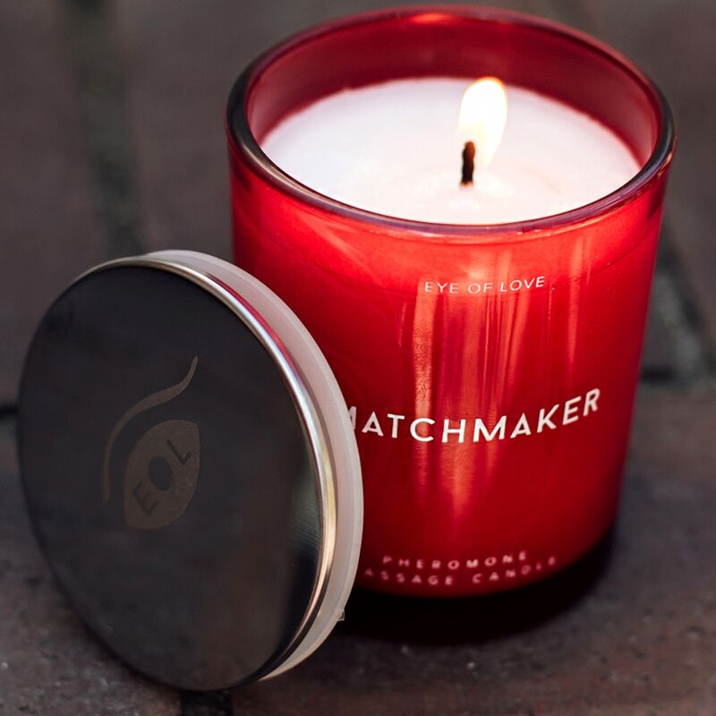 EYE OF LOVE - MATCHMAKER RED DIAMOND MASSAGE CANDLE ATTRACT HIM 150 ML - Amore24