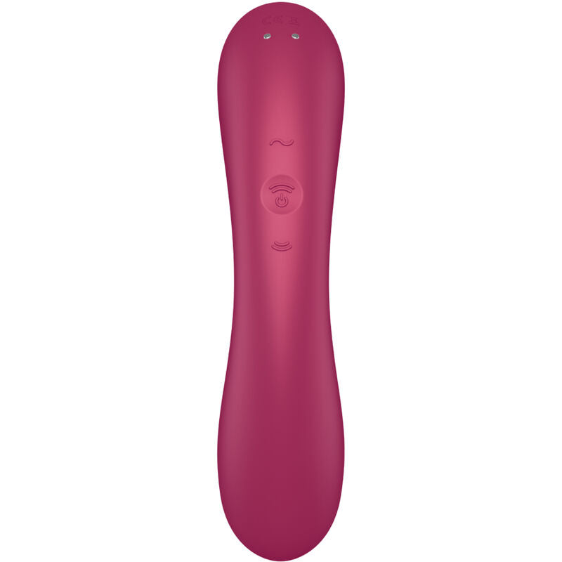 SATISFYER - CURVE TRINITY 1 AIR PULSE VIBRATION GREY - Amore24