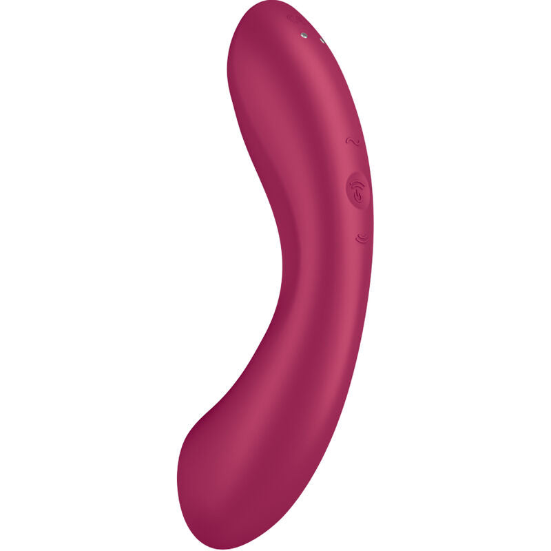 SATISFYER - CURVE TRINITY 1 AIR PULSE VIBRATION GREY - Amore24