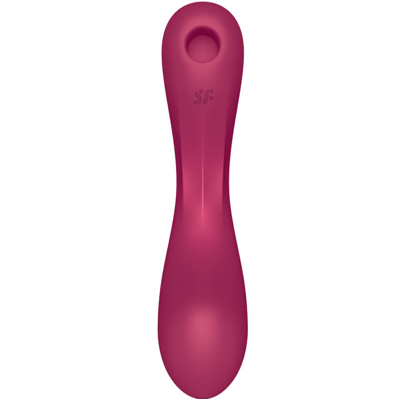 SATISFYER - CURVE TRINITY 1 AIR PULSE VIBRATION GREY - Amore24