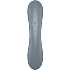 SATISFYER - CURVE TRINITY 1 AIR PULSE VIBRATION GREY - Amore24