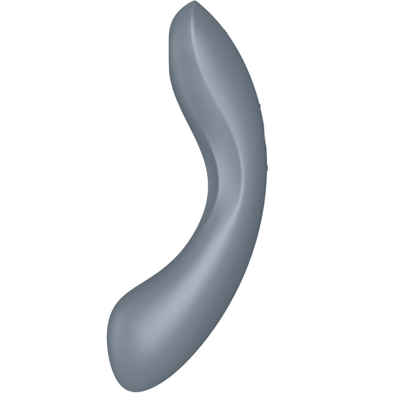 SATISFYER - CURVE TRINITY 1 AIR PULSE VIBRATION GREY - Amore24